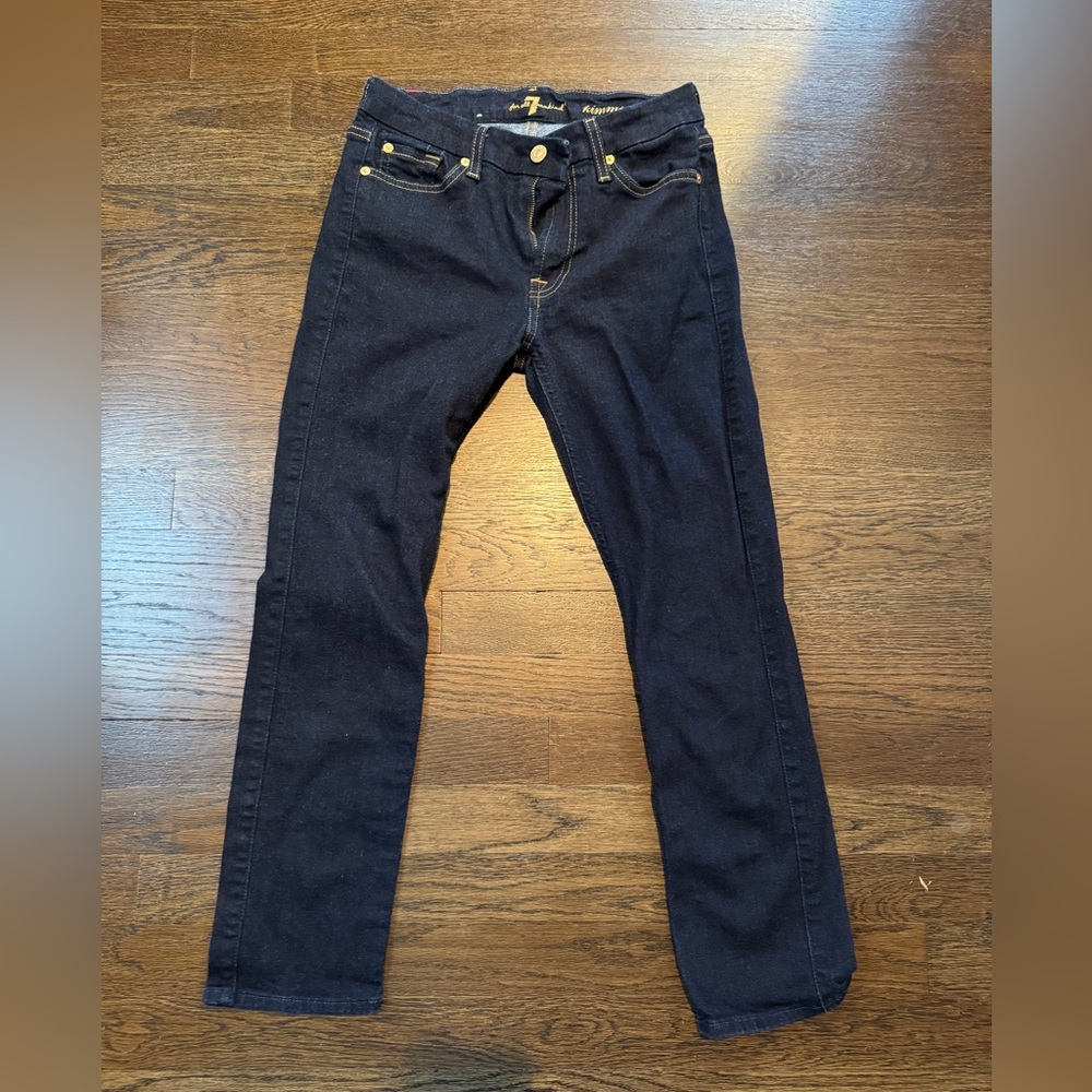 7 For All Mankind Dark Jeans